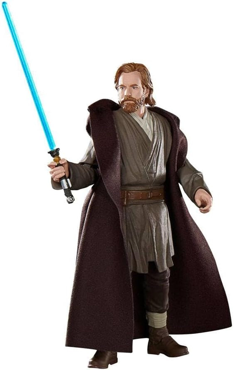 Star Wars Hasbro Star WarBlack Series Obi-Wan Kenobi (Jabiim), 15 cm duża figurka Obi-Wan Kenobi, Multi, F7098 Figurki Naty Shop Domyślny tytuł