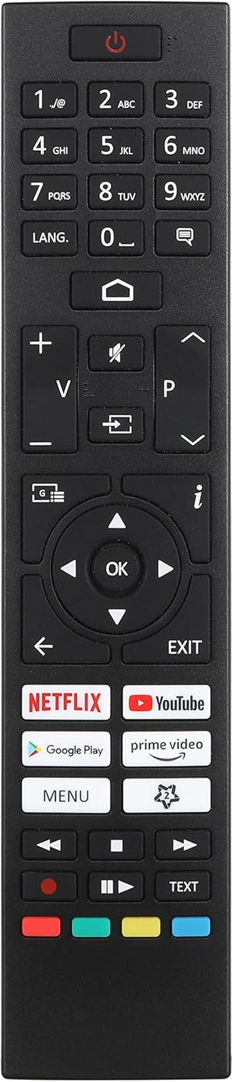 Lenco LED-3263BK (V2) - Televizor inteligent Android de 32 de inci, negru - Imagini strălucitoare, streaming flexibil și Chromecast integrat - HD-Ready, HDR, Wi-Fi, Bluetooth - Ideal pentru acasă și în deplasare