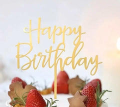 Niejadalna dekoracja, topper, wszystkiego najlepszego z okazji urodzin