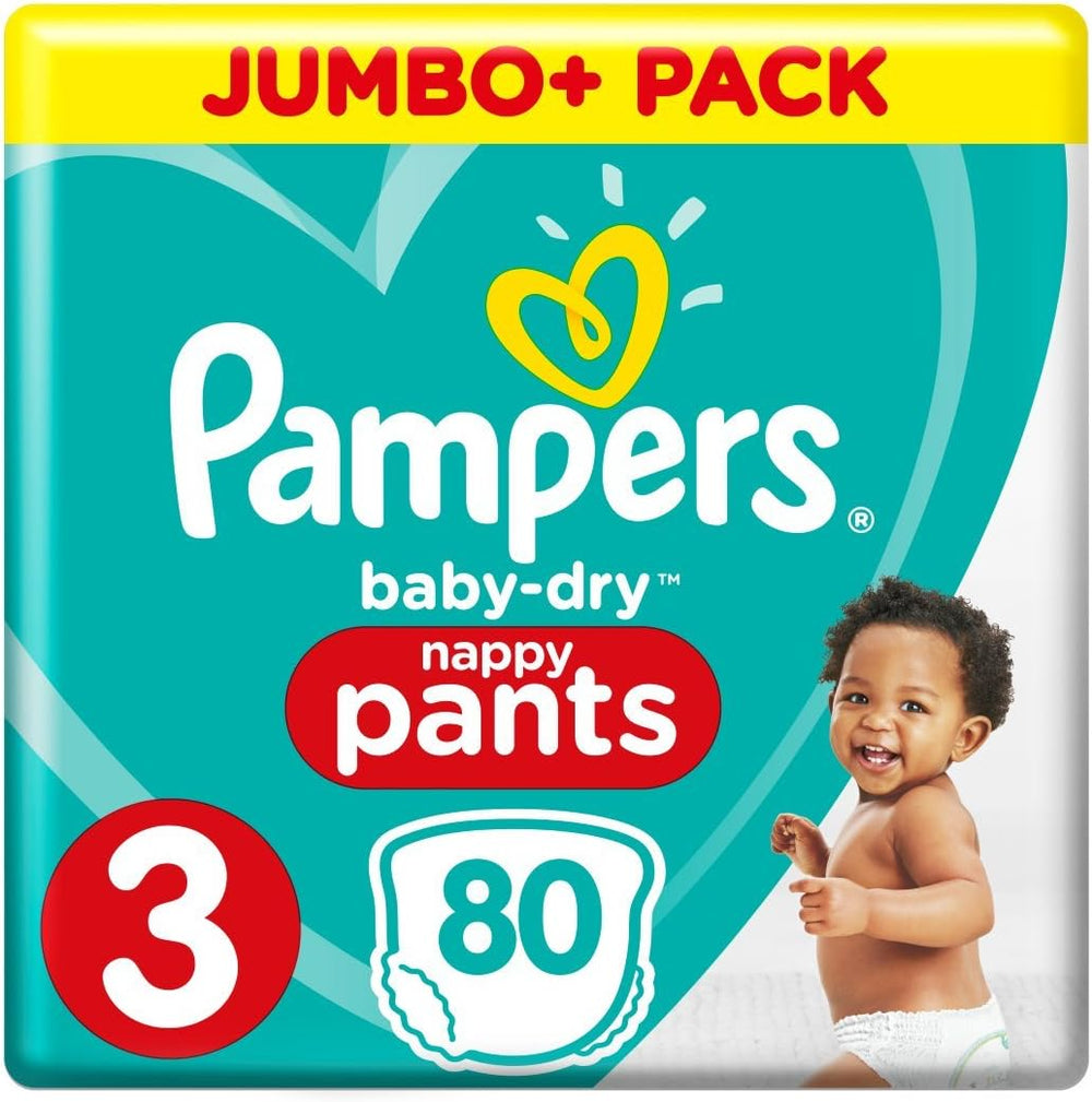 Pieluszki Pampers Baby-Dry rozmiar 8, 43 pieluchy, od 19 kg, opakowanie Jumbo+