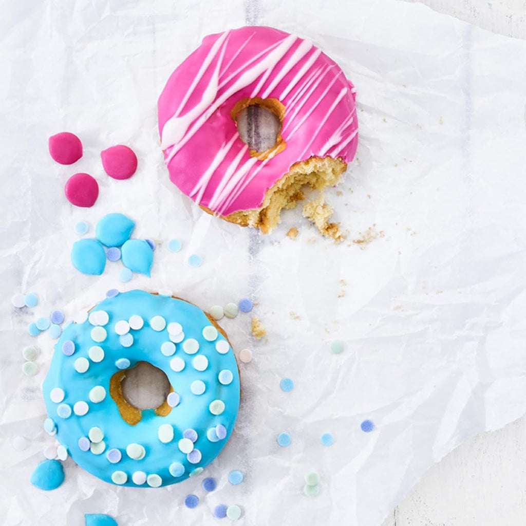 Birkmann, Easy Baking, Donutblech, Backform Für 6 Donuts, Mit Hochwertiger Antihaftbeschichtung, Ø 9 Cm, Mit Rezept, 881631 Matrite si tavi pentru copt Naty Shop