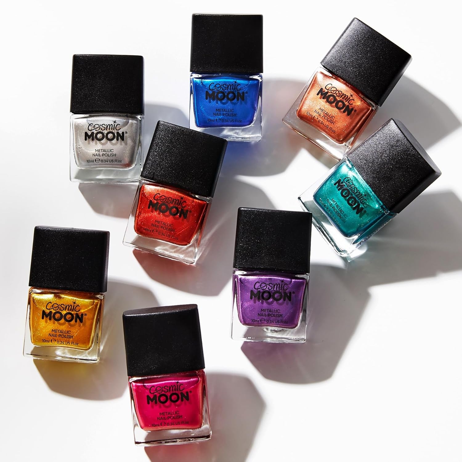 - Metaliczny lakier do paznokci - 10 ml - Dla fascynujących metalicznych paznokci - Złoto