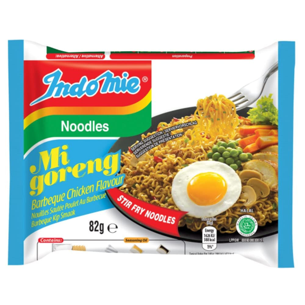 INDOMIE - Makaron błyskawiczny Mi Goreng - Opakowanie zbiorcze (40 x 80g)