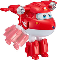 Auldey EU740283 Super Wings Figurka transformatora JETT Supercharge 12 cm, kolorowe figurki Naty Shop