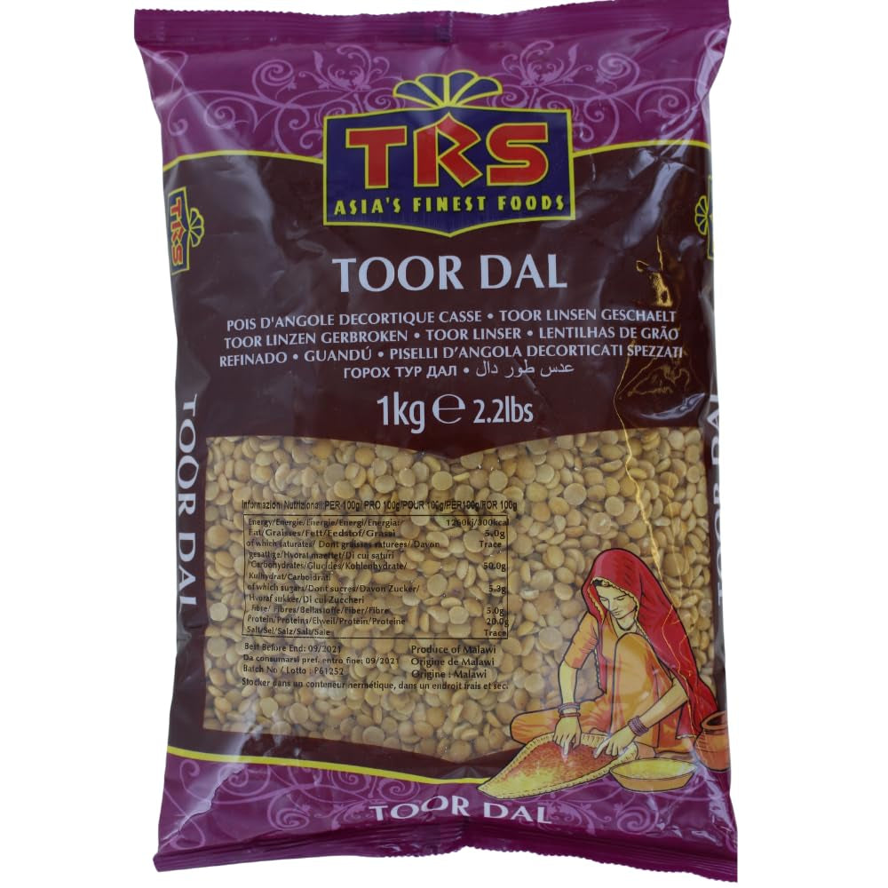 TRS - Toor Dall (Naturalny) - (1 X 1 KG)