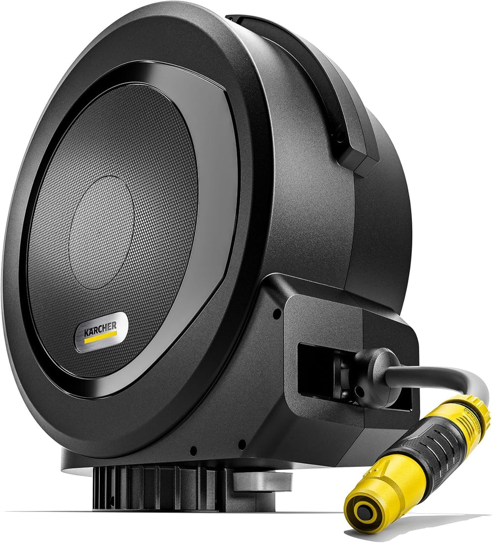 Cutie automată pentru furtun Kärcher HBX 5.35: furtun de 35 m, furtun de conectare: 1,5 m; retragere automată a furtunului, convenabilă și flexibilă, neagră