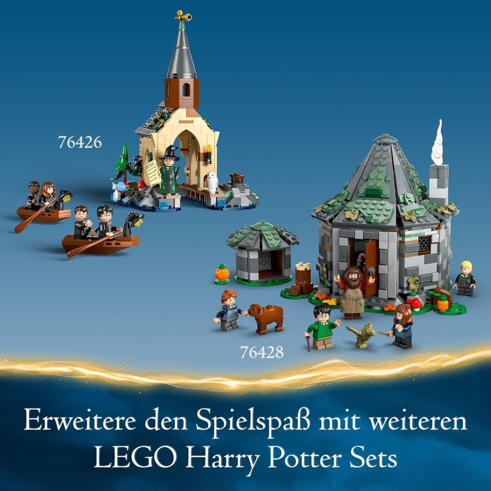 LEGO Harry Potter Sowa w zamku Hogwart, zestaw przygodowy ze zwierzętami i trzema minifigurkami, zabawka filmowa dla dzieci, prezent dla dziewcząt, chłopców i wszystkich fanów od 8. roku życia 76430 Zestawy do budowania Besuche den LEGO-Store