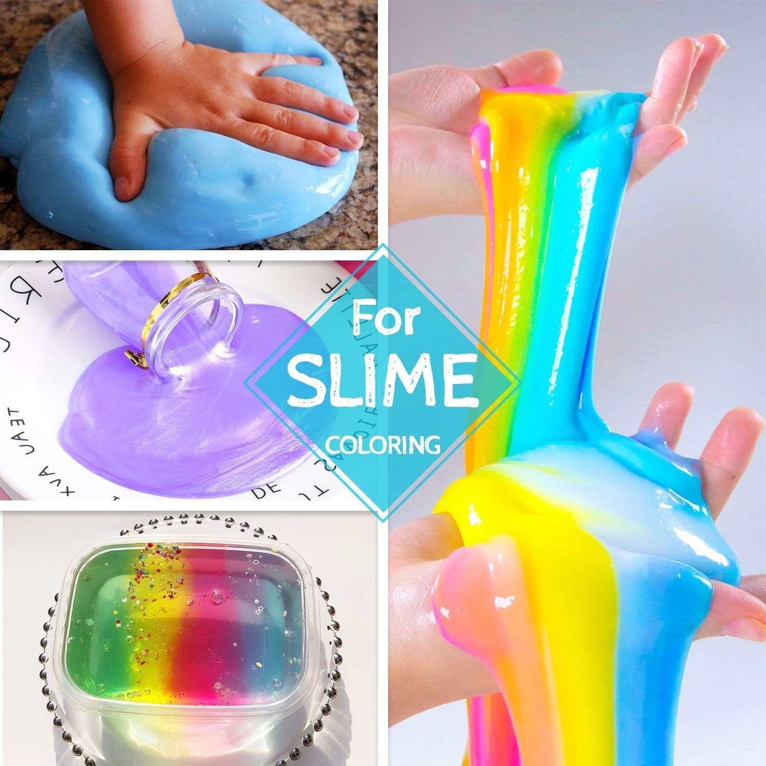 Colorant alimentar 24 de culori - Coloranți alimentari lichizi pentru coacerea prăjiturilor, fursecurilor, macaroanelor, decorare și gătit - Colorant alimentar vibrant pentru aerografare, fondant - 6 ml fiecare