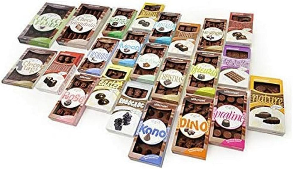 Silikomart 195931, model tabliczki czekolady, 11,6 x 7,8 x 10 cm kuchnia Naty Shop