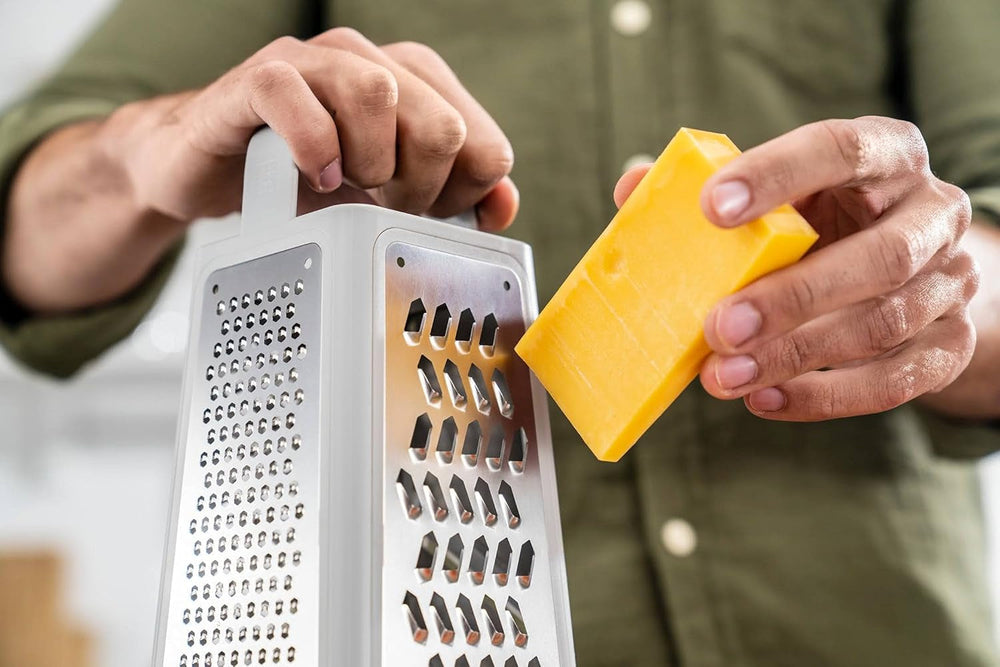 ZWILLING Tarka kwadratowa Z-Cut, wielofunkcyjna, ostrze ze stali nierdzewnej Obieraczka Naty Shop