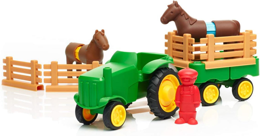 - My First Tractor Set, Construction Toy, 22 Pieces, 1 1/2-5 Years