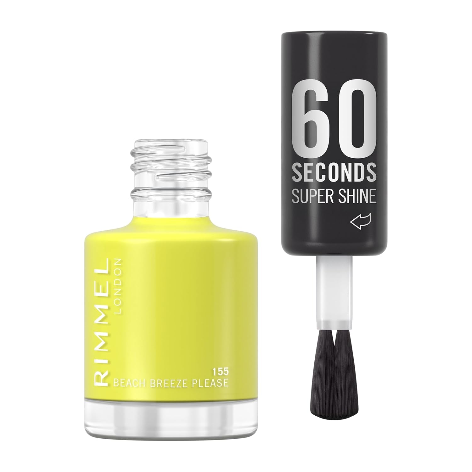 Lakier do paznokci Super Shine 60 Seconds, 155 Beach Breeze Please, 8 ml