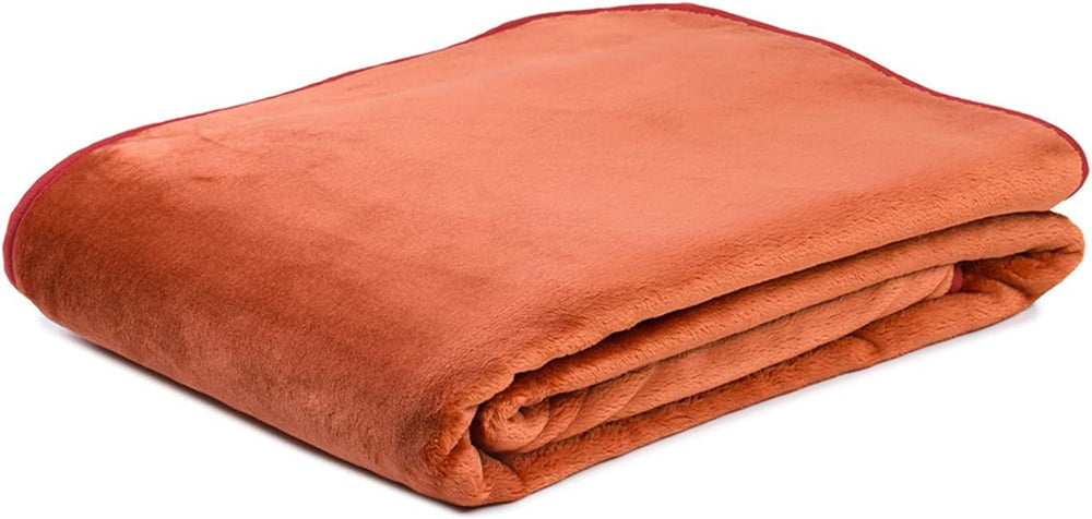 GÃ¶zze - Premium Cashmere-Feeling Wohn- Und Kuscheldecke, 500 G/M², 180 x 220 cm - Musztarda