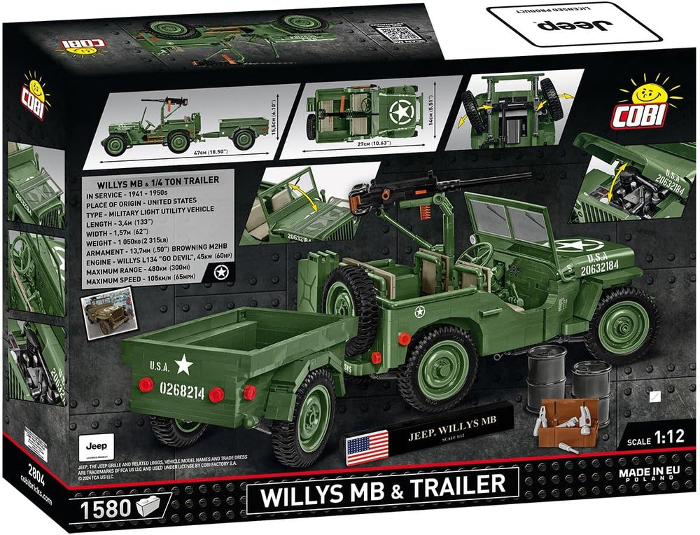 Willys MB + przyczepa