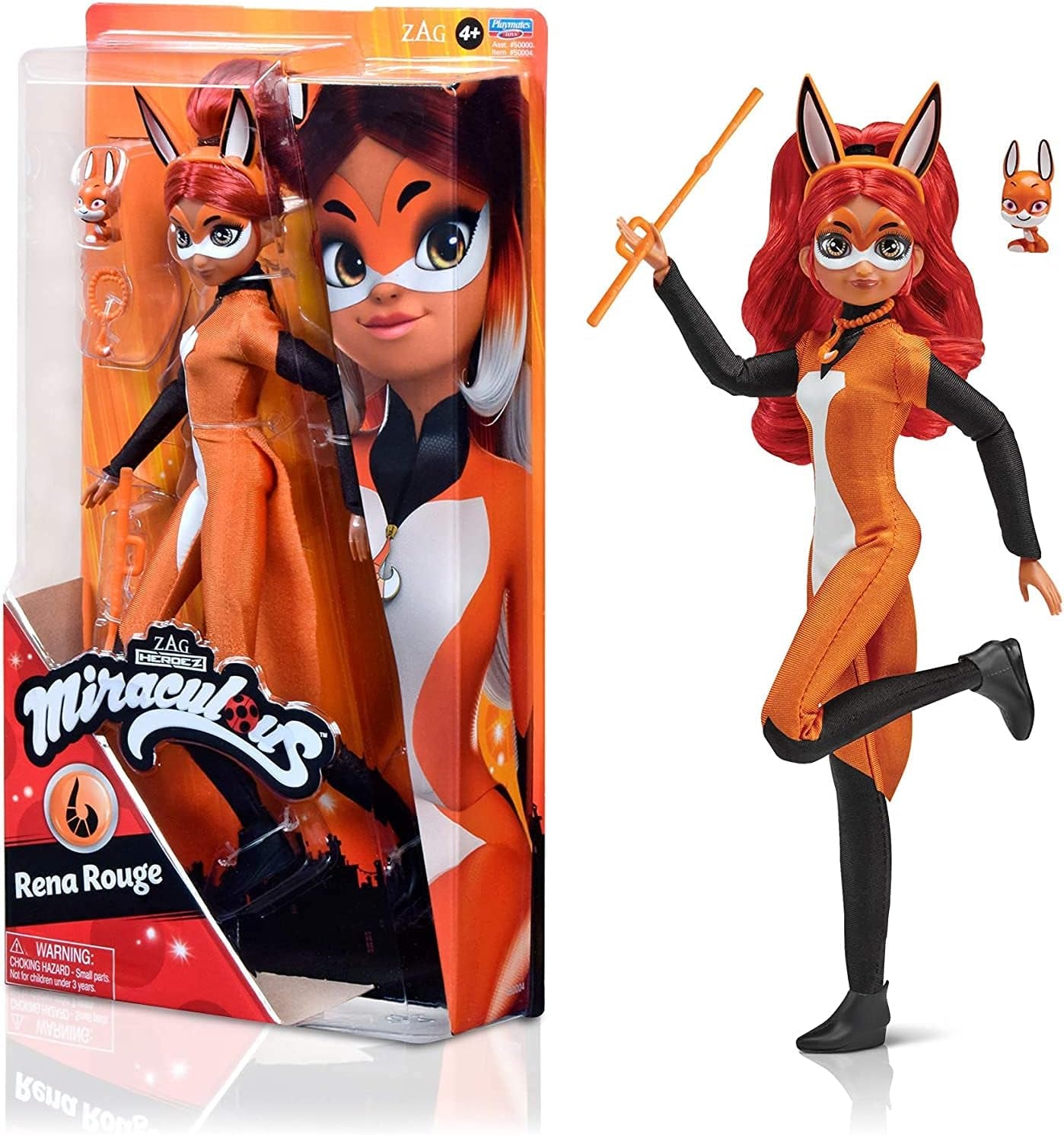 Bandai - Cudowna Biedronka - Lalka Marinette Zmiana koloru Niespodzianka - Cudowna lalka z przegubami, 26 cm + 3 niespodzianki - Losowy model - P50390 Dolls Naty Shop Rena Rouge