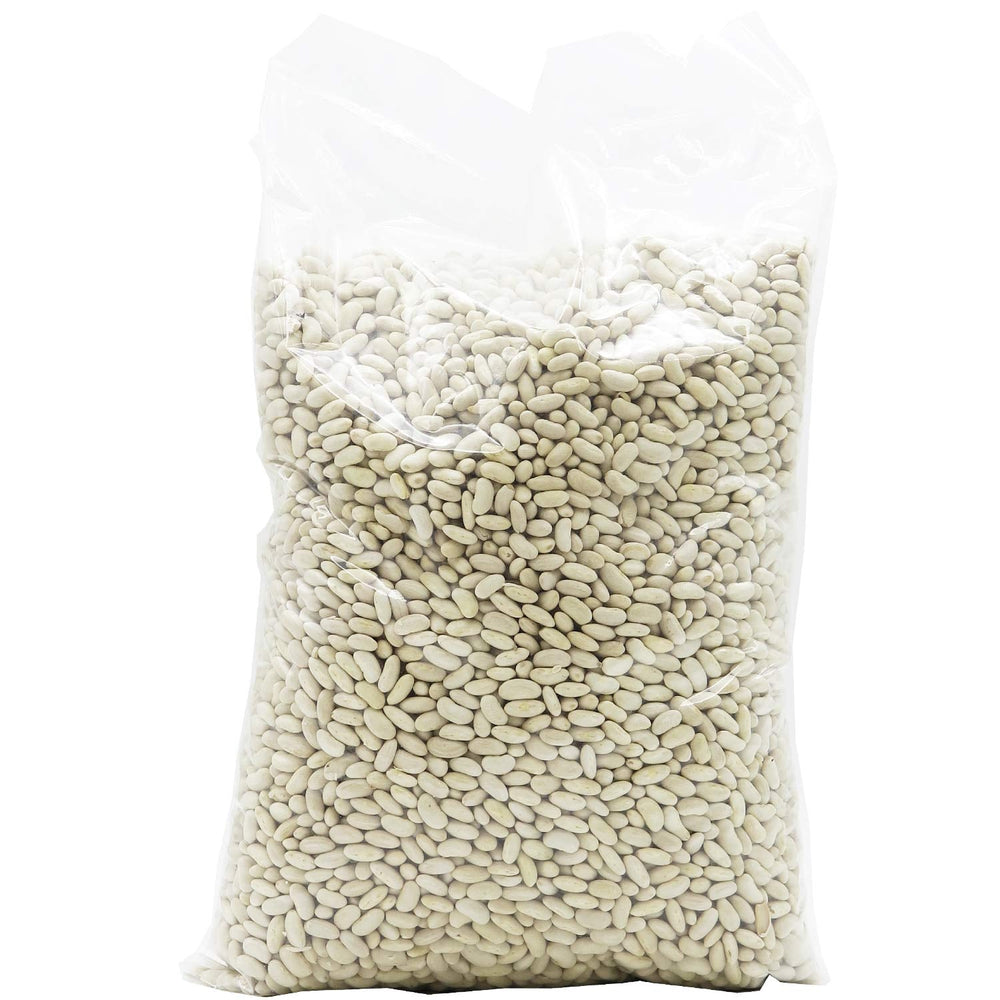 , Fasola cannellini ekologiczna 5 kg, organiczne rośliny strączkowe z kontrolowanych upraw, bogata w zboża Naty Shop