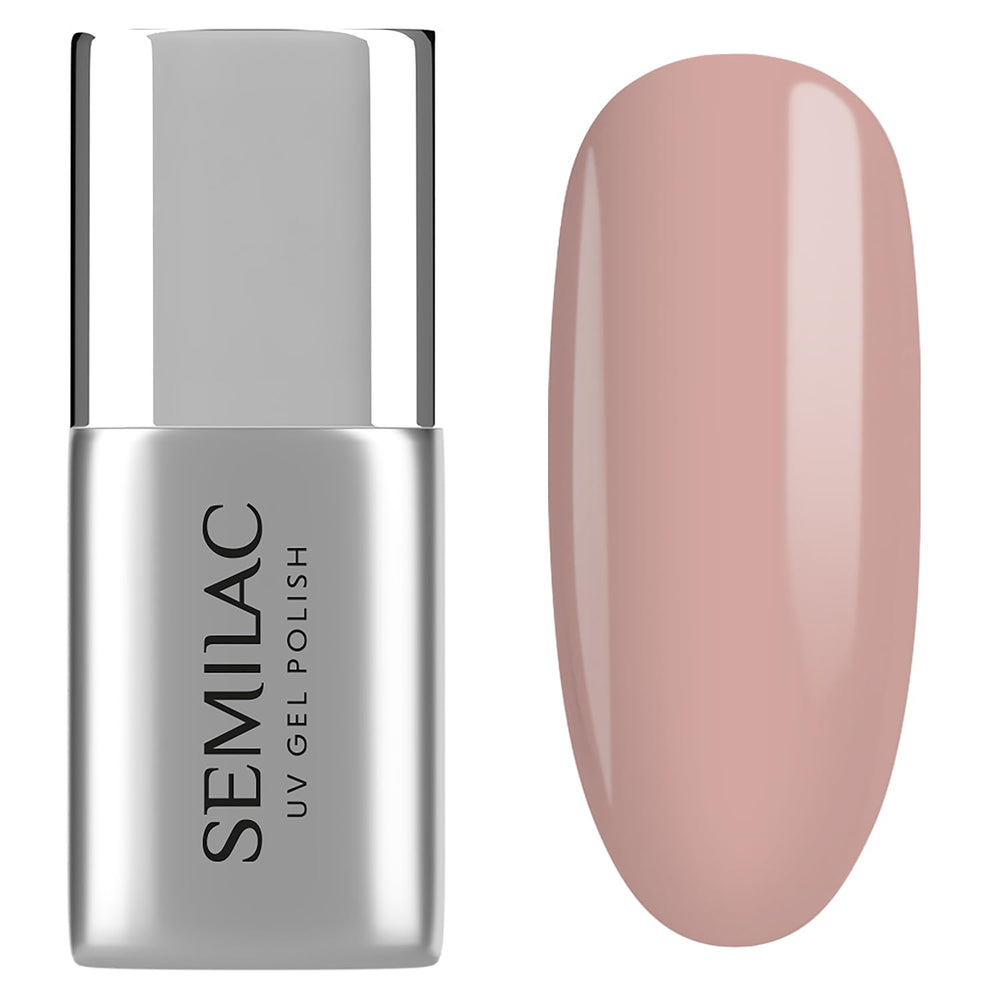 Semilac Pure & Clean Baza do lakieru UV 7ml – Samopoziomująca baza hybrydowa do wrażliwych paznokci
