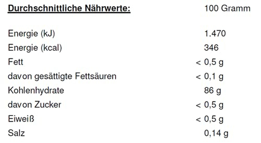 BONASIA Makaron Szklany, Długi, Opakowanie 15 szt. (15 x 100g)