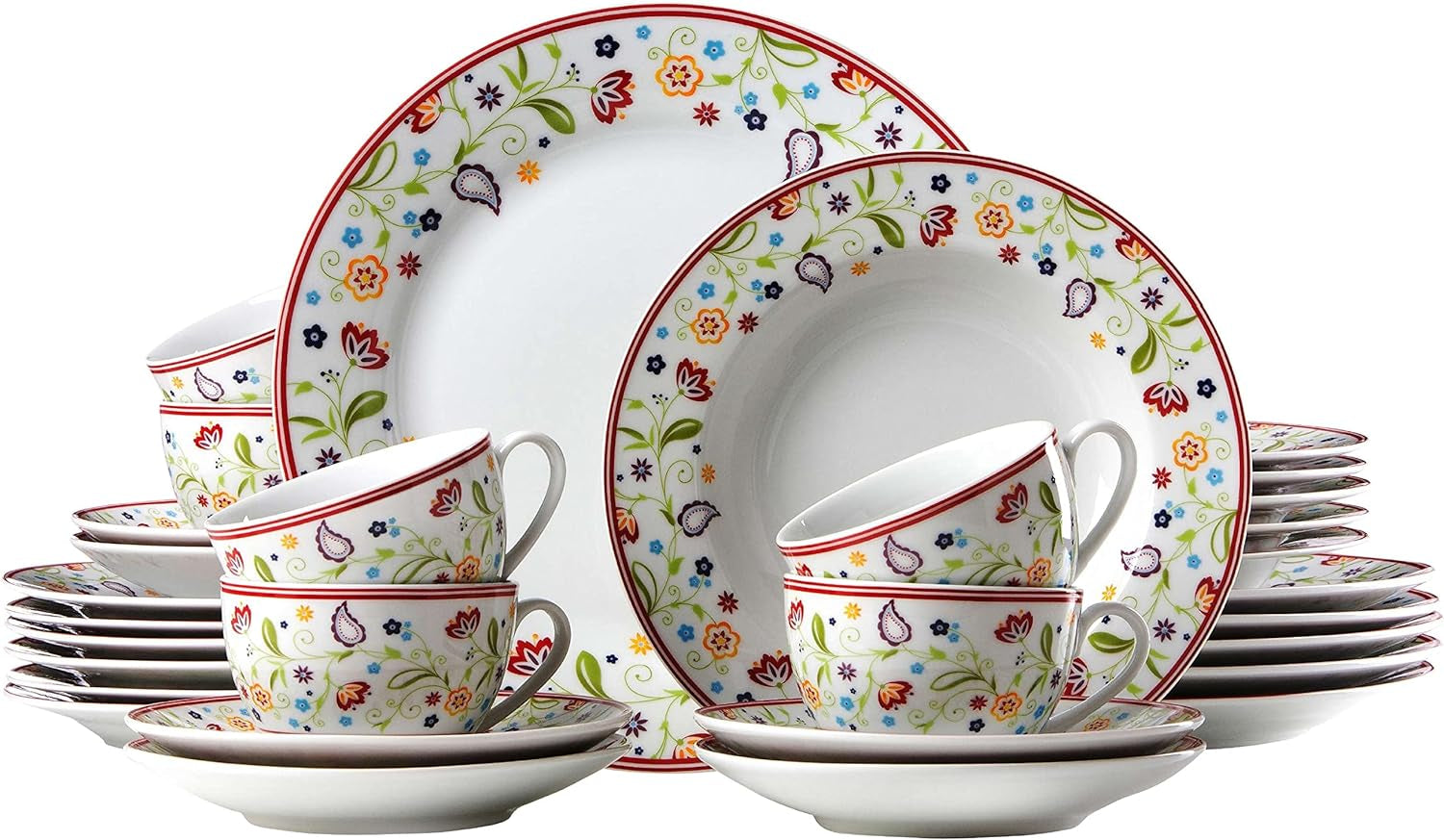 Ritzenhoff & Breker Kaffeeservice Doppio Shanti, 18-Teilig Zestawy zastawy stołowej Naty Shop Kombiservice