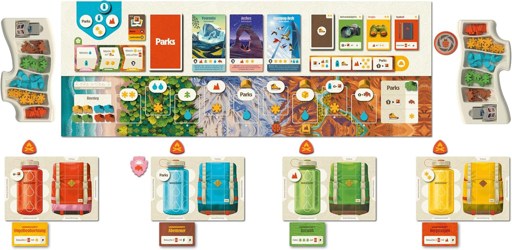 Parki (wyd. 2), 26,7 cm x 26,7 cm x 0,1 cm