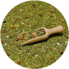 Verde Mate Green Mango &amp; Maracuya 0,5Kg | Ceai de fructe Mate | Gustul exotic al ceaiului Mate | Puterea răcoririi | Stimulare naturală | Ceai Mate din Brazilia | 500 G