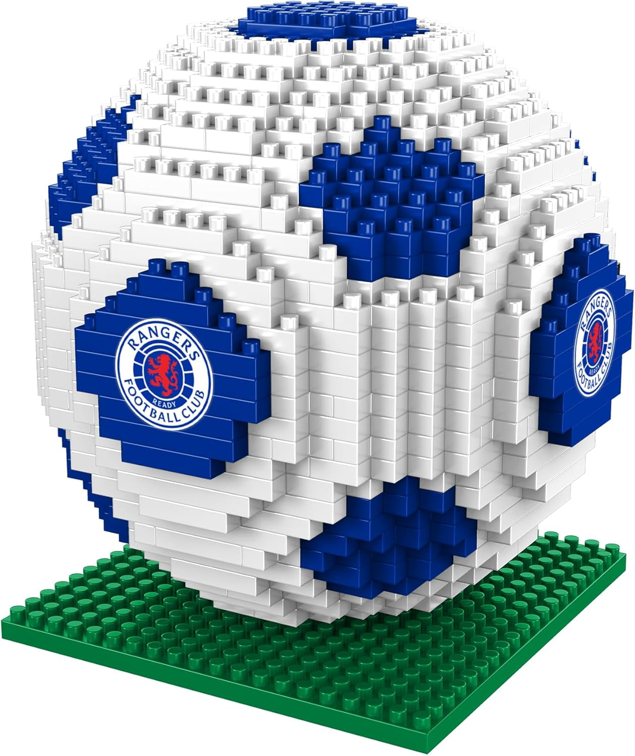 FOCO Offizielles Lizenzprodukt Manchester City FC BRXLZ 3D-Fußball-Konstruktionsspielzeug Modell In alternatywny Teamfarbe