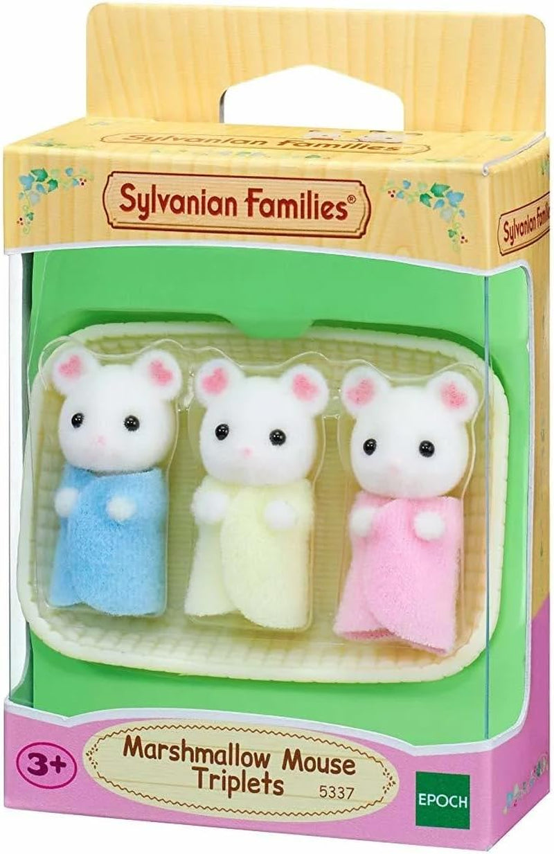 Sylvanian Families L5337 Marshmallow Mouse Trojaczki - Figurki z domku dla lalek Naty Shop Dolls Domyślny tytuł