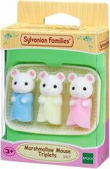 Sylvanian Families L5337 Marshmallow Mouse Trojaczki - Figurki z domku dla lalek Naty Shop Dolls Domyślny tytuł