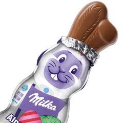 Milka Smiling Bunny Alpine Milk Design Edition - Wielkanocna czekolada w 3 różnych wzorach - 24 x 45g