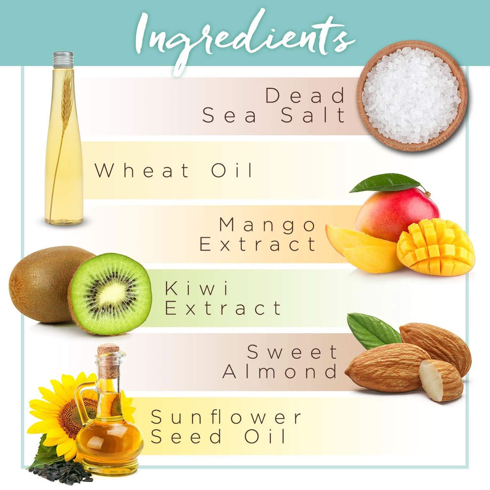 Pranaturals, Peeling do ciała z solą z Morza Martwego, 500g Naty Shop