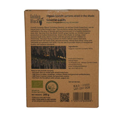 Ekologiczne czarne rodzynki greckie - porzeczki, opakowanie 3 x 200 gramów Produkty suszone Naty Shop