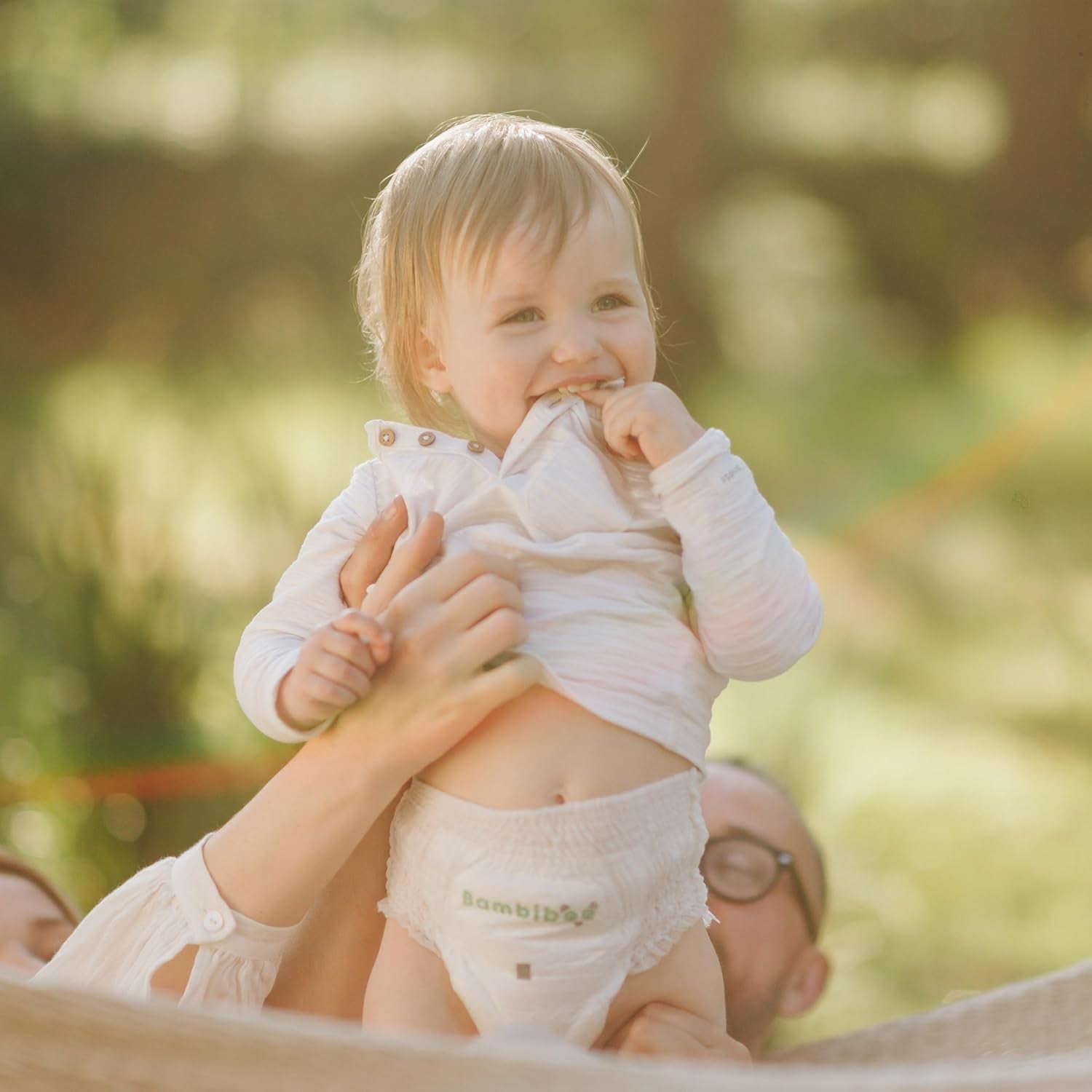 Jednorazowe pieluszki Bambiboo, przyjazne dla skóry, delikatne włókno bambusowe - Majtki do pieluch dla niemowląt - Jednorazowe nakładki na pieluchy - Ochrona skóry wrażliwej - Bardzo chłonne - Rozmiar 4 (Maxi), 16 sztuk