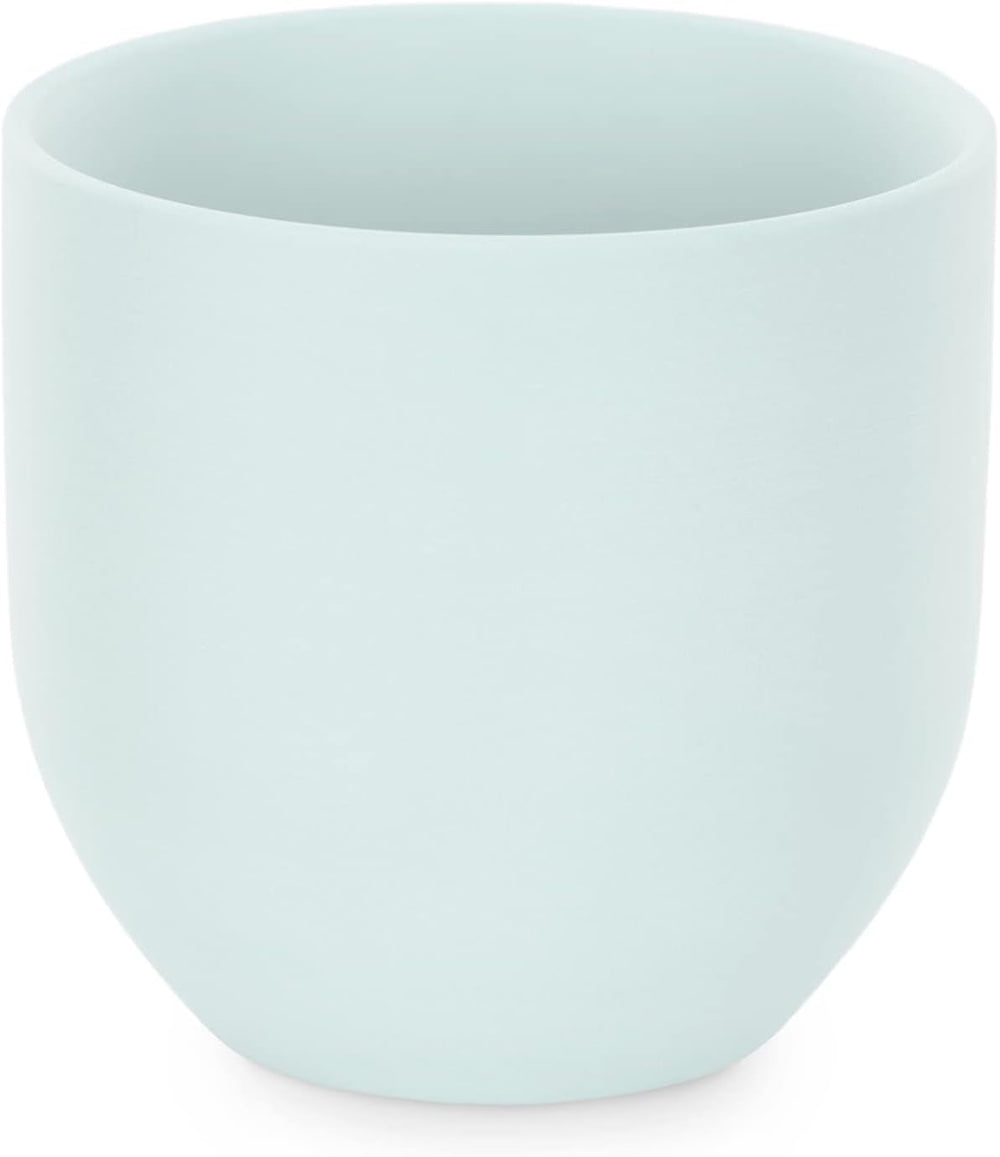 Ghiveci de flori ceramic AmeliaHome, ghiveci suspendat, decorativ Lokai verde mentă