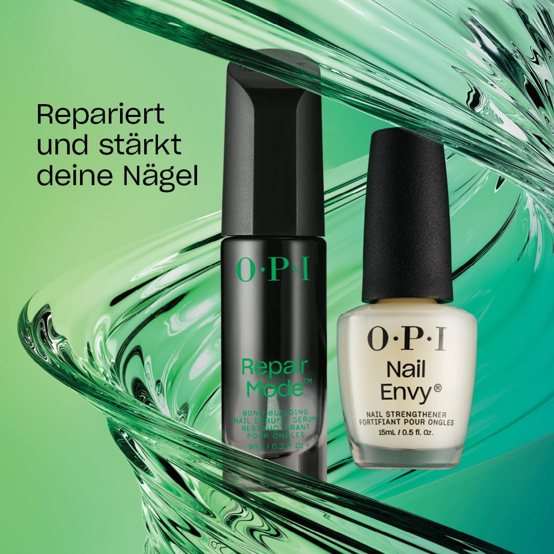 OPI Repair Mode – wegańskie serum do pielęgnacji zniszczonych paznokci – Nail Bonding serum naprawia strukturę keratynową paznokci od wewnątrz – dla mocnych i odpornych paznokci w 6 dni