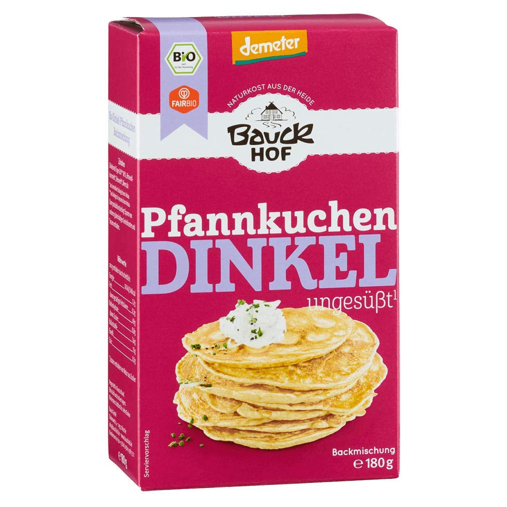 Dinkel-Pfannenkuchen, 180 G Amestec pentru copt si gatit Naty Shop 180 G (6Er Pack)