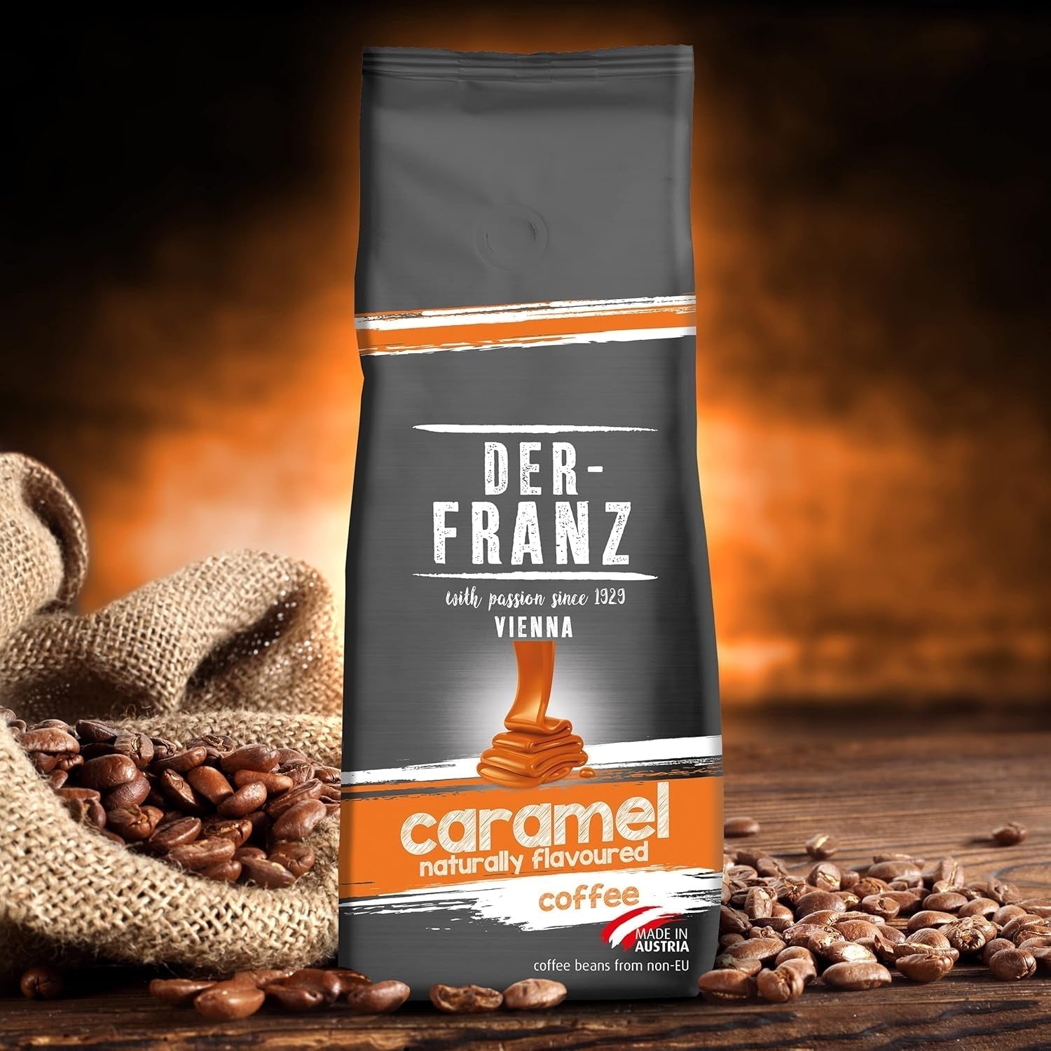Cafea Der-Franz, boabe de cafea Arabica și Robusta Cafea Naty Shop