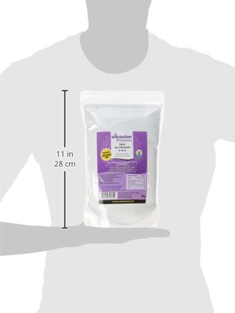 Oryginalny cukier brzozowy z Finlandii, 1 Kg Słodziki Naty Shop