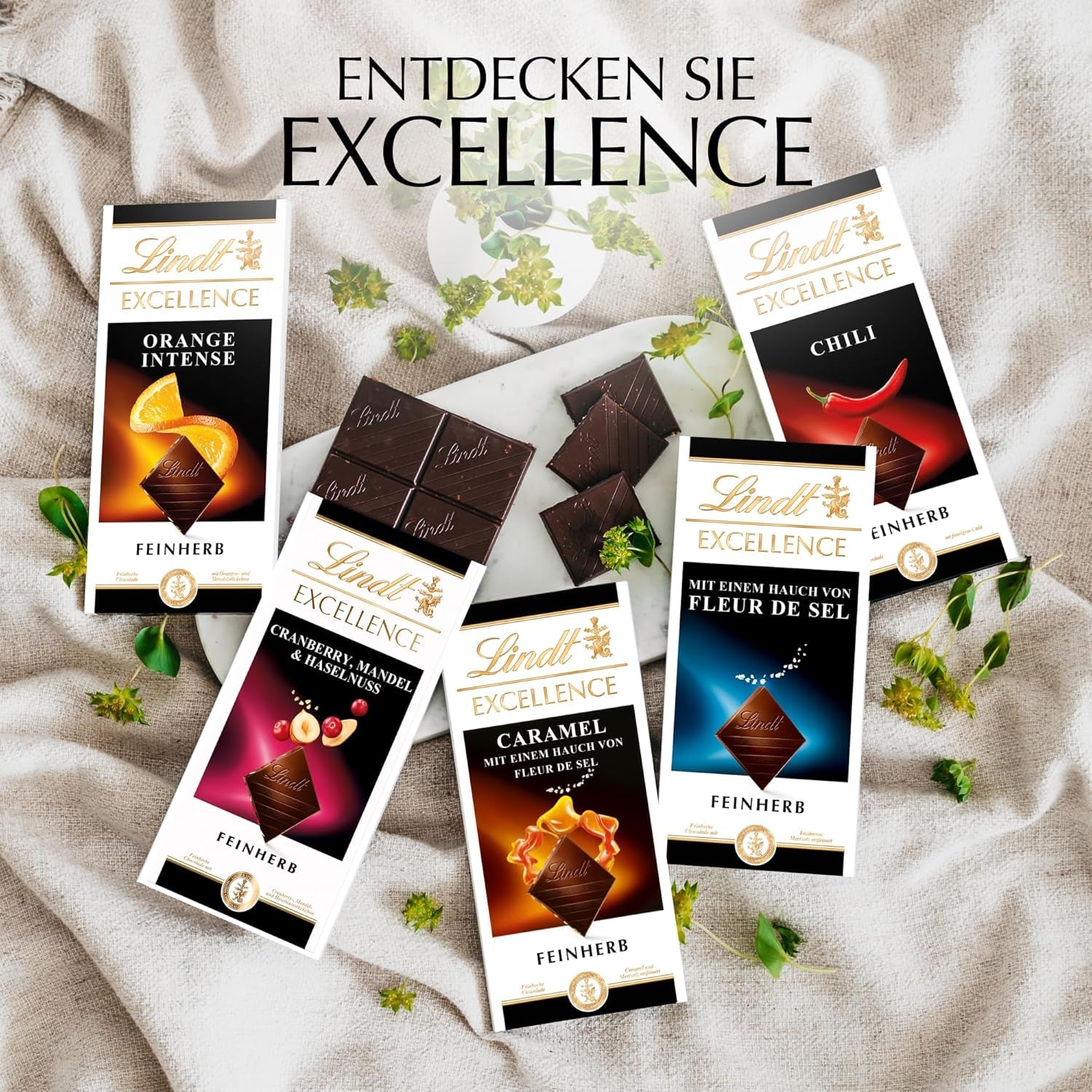 Lindt EXCELLENCE Ekstra kremowa czekolada mleczna | Batonik 100g | Wyśmienita, mleczna czekolada premium o kremowym, mlecznym smaku | Intensywny i trwały aromat | Czekoladowy prezent