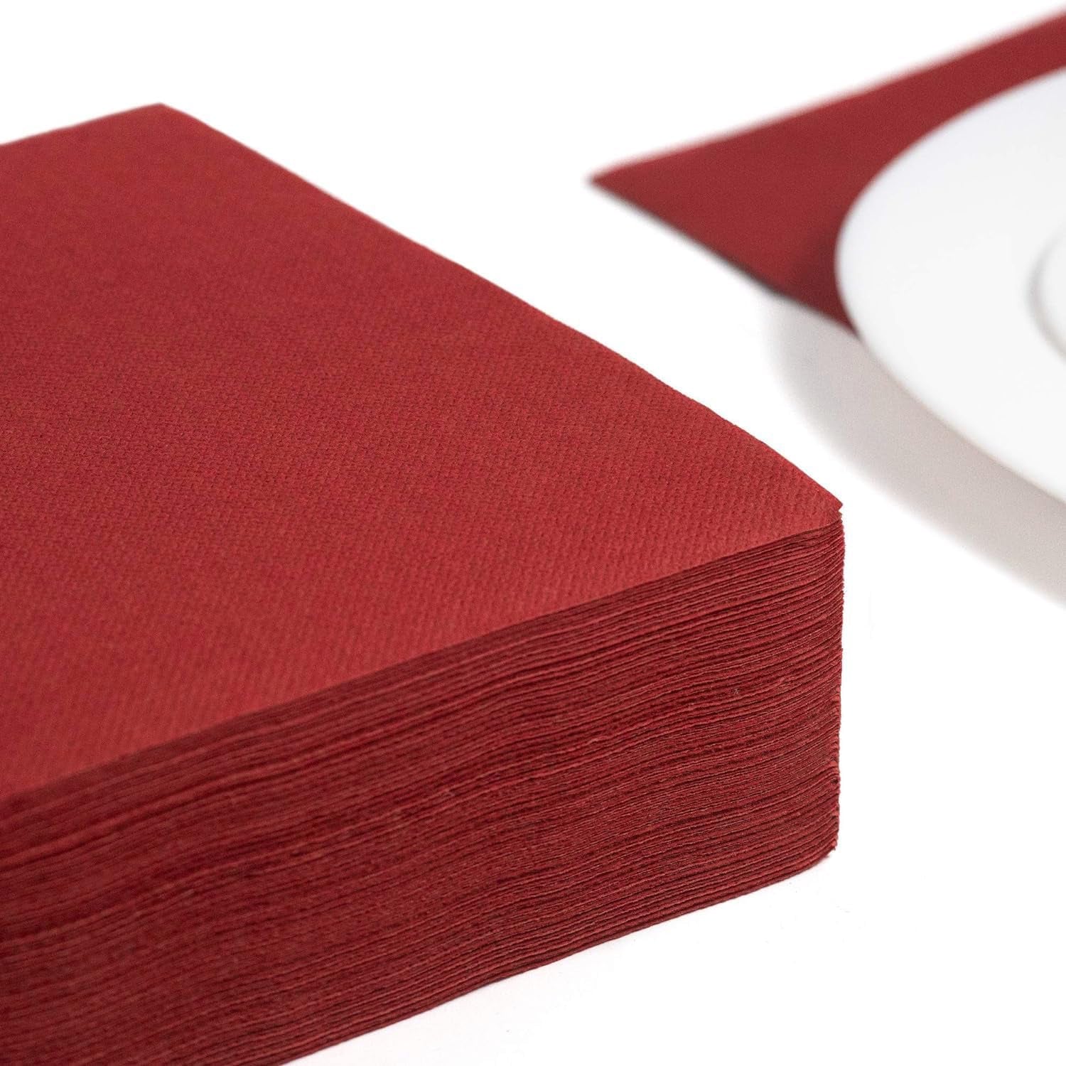 Papstar 11608 50 de șervețele "Royal Collection" 1/4 fold 40 X 40 cm, Bordeaux