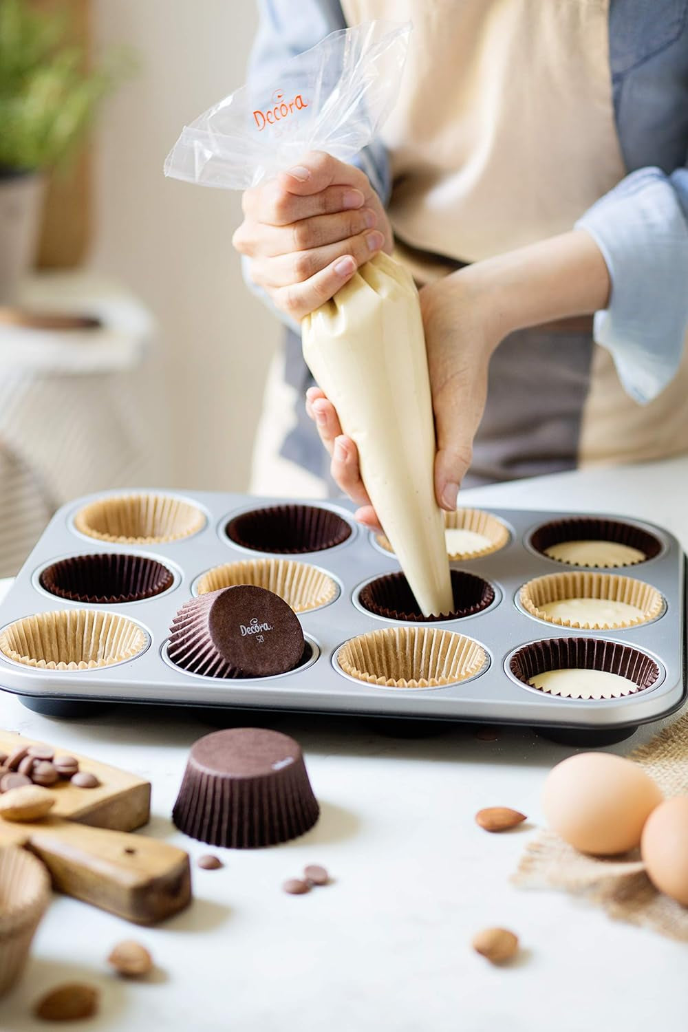 0062750 blacha do pieczenia na 12 muffinów Formy i blachy do pieczenia Naty Shop