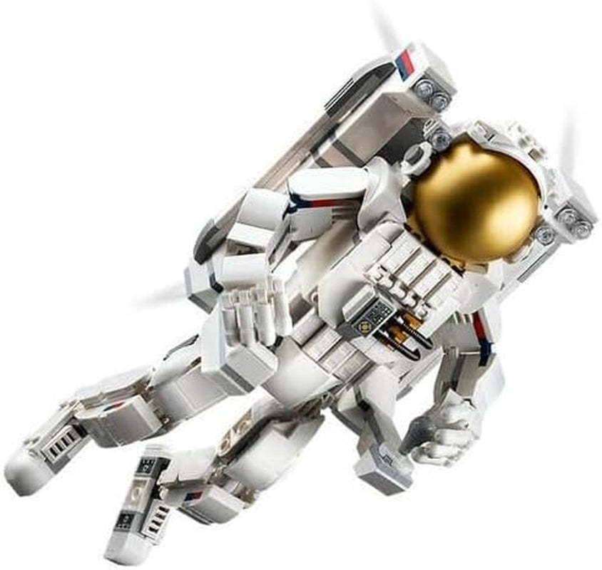 LEGO Creator 3 w 1 zabawka astronauta kosmiczna, model psa i statku kosmicznego dla dzieci, dekoracje do przedszkola, kreatywny prezent dla chłopców i dziewcząt w wieku 9 lat 31152 Zestawy do budowania Besuche w sklepie LEGO