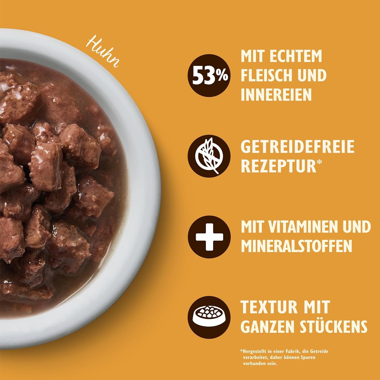 Lily's Kitchen, hrană umedă pentru pisici adulte, preparată cu ingrediente naturale, Delicious Chunks in Gravy, pachet multiplu, 8 cutii x 85g