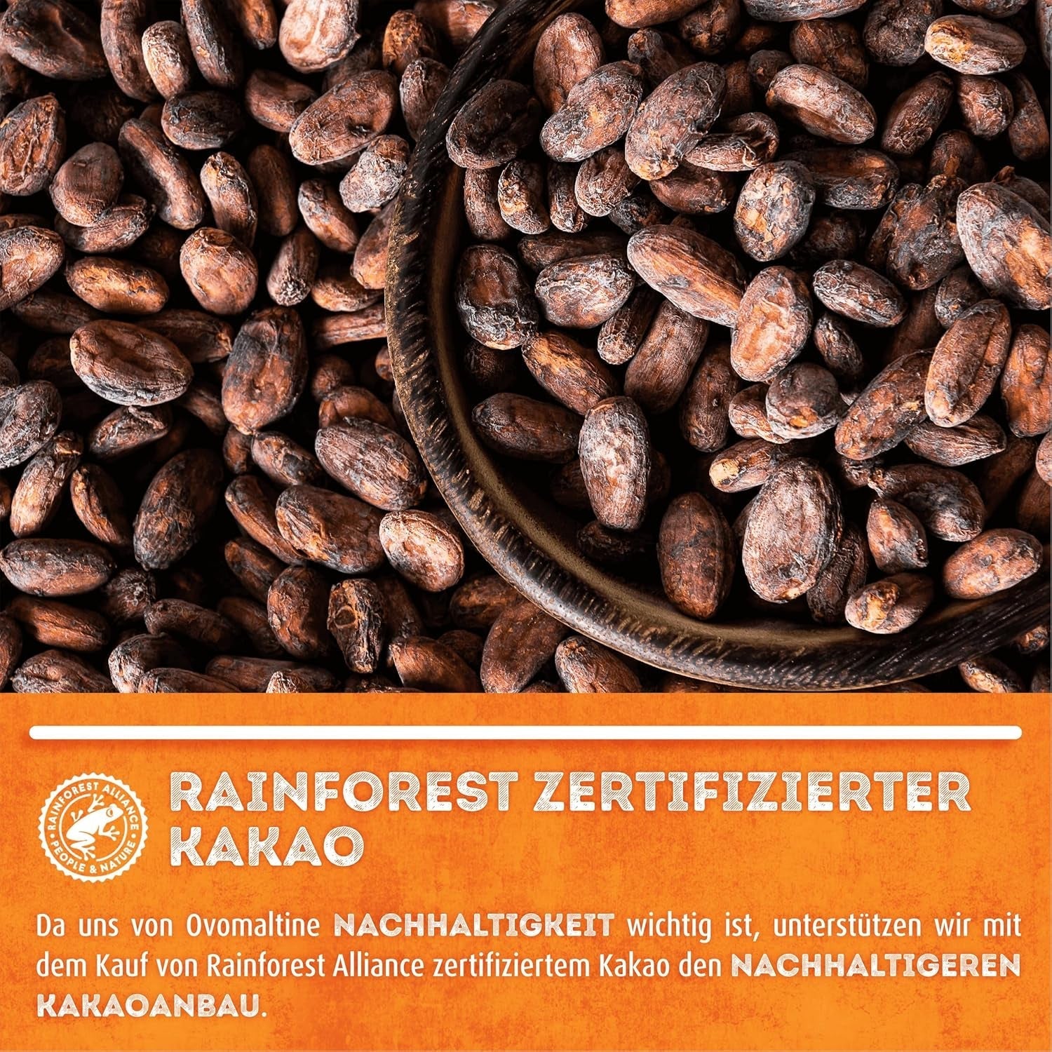 Biscuiți crocanți Ovomaltine cu ciocolată - Biscuiți crocanți cu cremă Ovomaltine, preparați din cea mai fină pudră de cacao, sustenabil (1 x 250g)