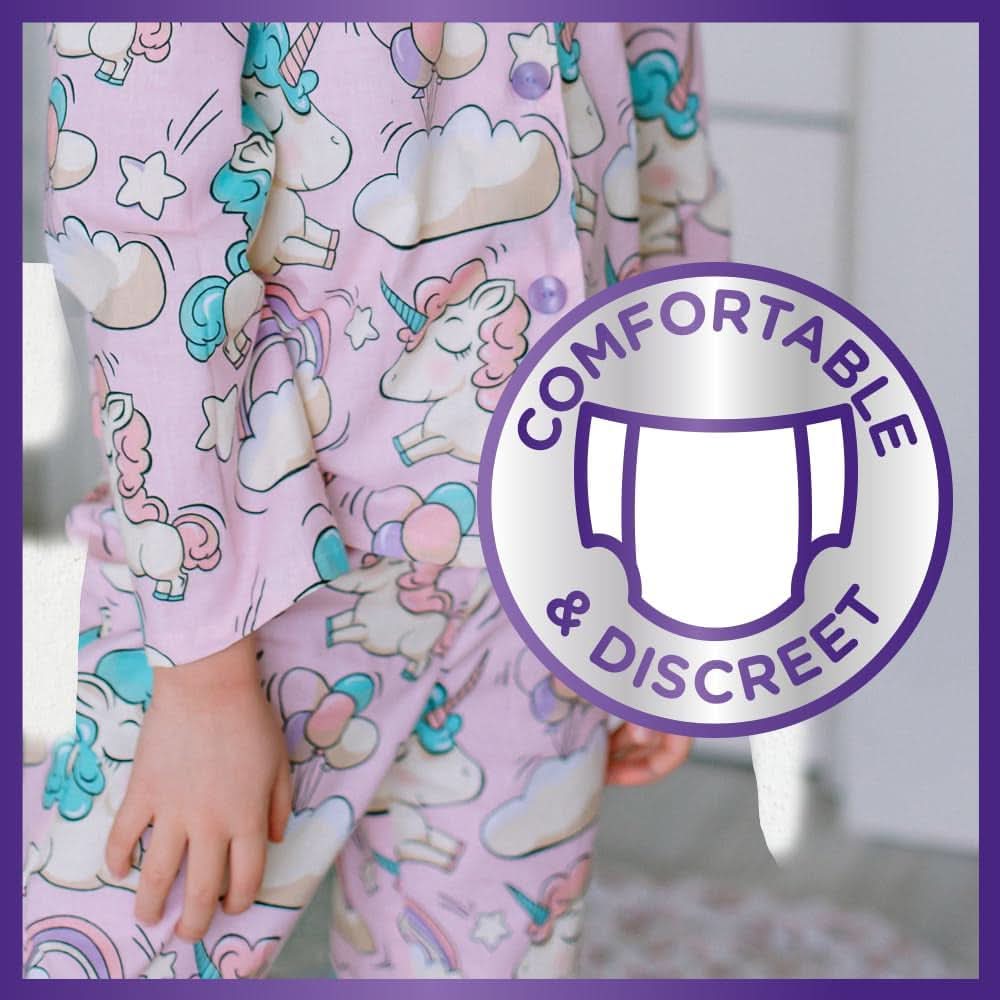 Pieluszki nocne Huggies dla dziewczynki 8-15 lat (27-57 kg), bardzo chłonne, 9 sztuk (2 szt.) Matka i Dziecko Naty Shop