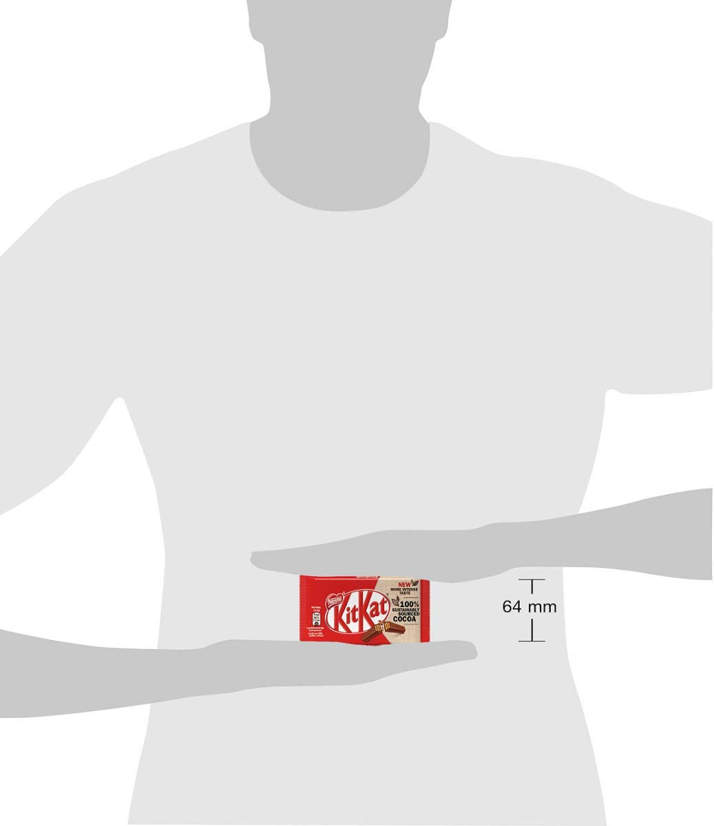 Klasyczne batoniki czekoladowe Nestlé, chrupiące batoniki waflowe z mlecznej czekolady, opakowanie 48 szt. (24 x 41,5 g)