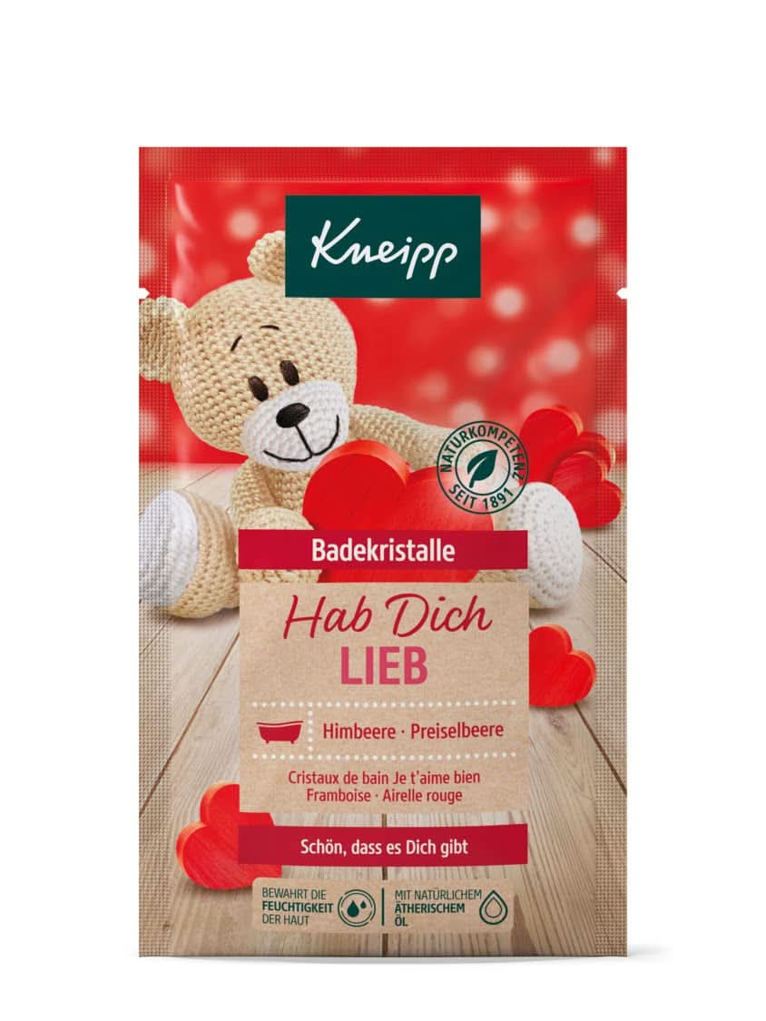 Kneipp sól do kąpieli malina i żurawina 60 gramów Prysznic i kąpiel Naty Shop 60 gramów Fruity