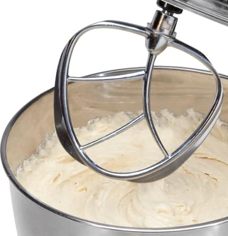 Bomann KM 398 CB Küchenmaschine, 8 Geschwindigkeitsstufen (0/1/2/3/4/5/6 + Puls), 6,3 litra Edelstahlschüssel Für Max. 3–3,5 kg Teigzubereitung, 1200 W, Rot Matka i Dziecko Naty Shop