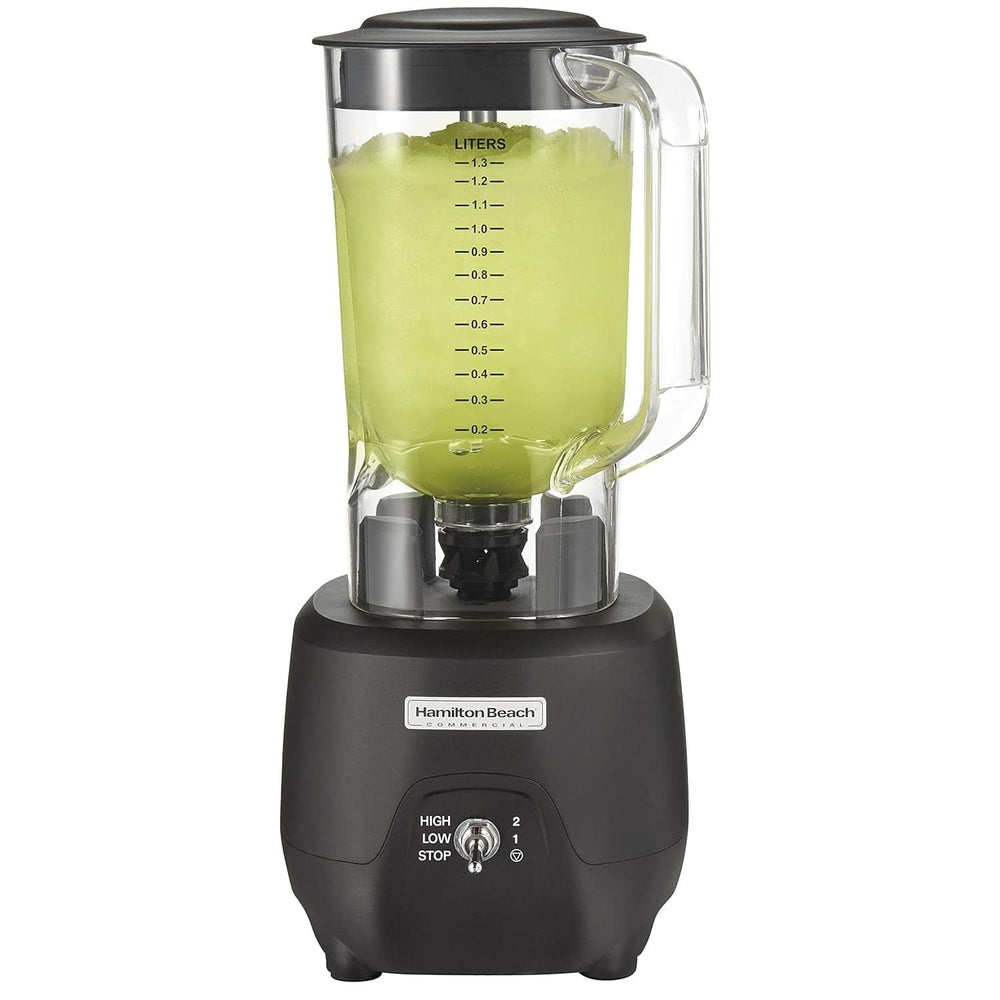 Blender barowy Hamilton Beach Commercial® 908®R, HBB908R-CE, 1 HP, pojemnik z poliwęglanu 1,3 l, 2 prędkości, 220-240 V, czarna kuchnia Naty Shop
