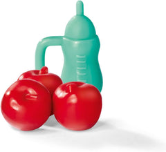 Simba 105733598 - Evi Love Baby Pigs, Puppe mit süßer Latzhose und Vier Babyschweinen, mit Ępfel, Trinkflasche und Gehege, 12cm Spielpuppe, ab 3 Jahren