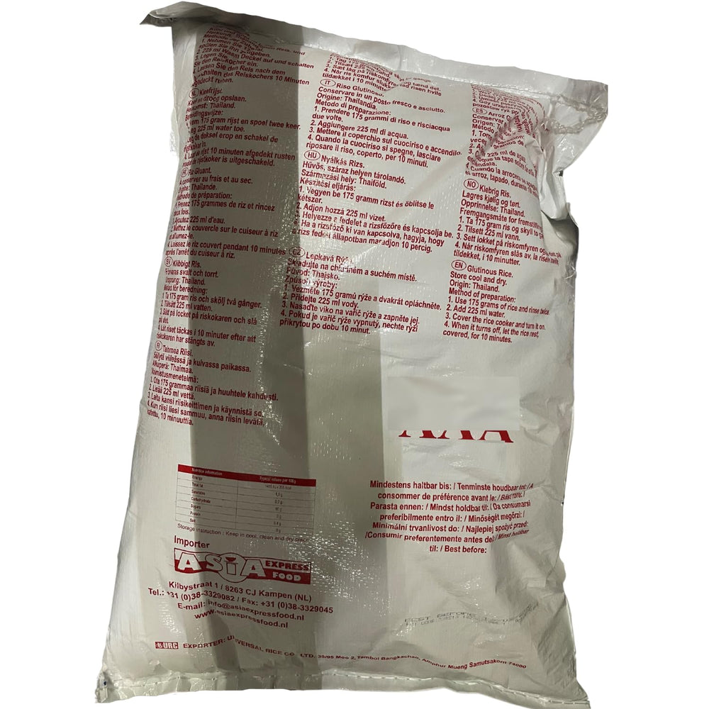 ROYAL THAI RICE - Ryż kleisty - 1 x 10 KG